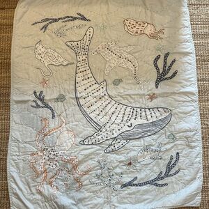 Crate and Barrel blanket